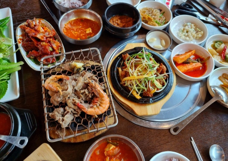  [양주]강경불고기 :숯불에 구워나오는 불고기와 무한리필 쌈 만족 후기