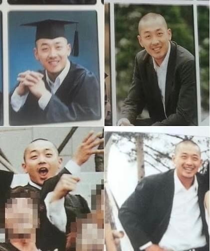 하정우 박성웅 대학졸업사진