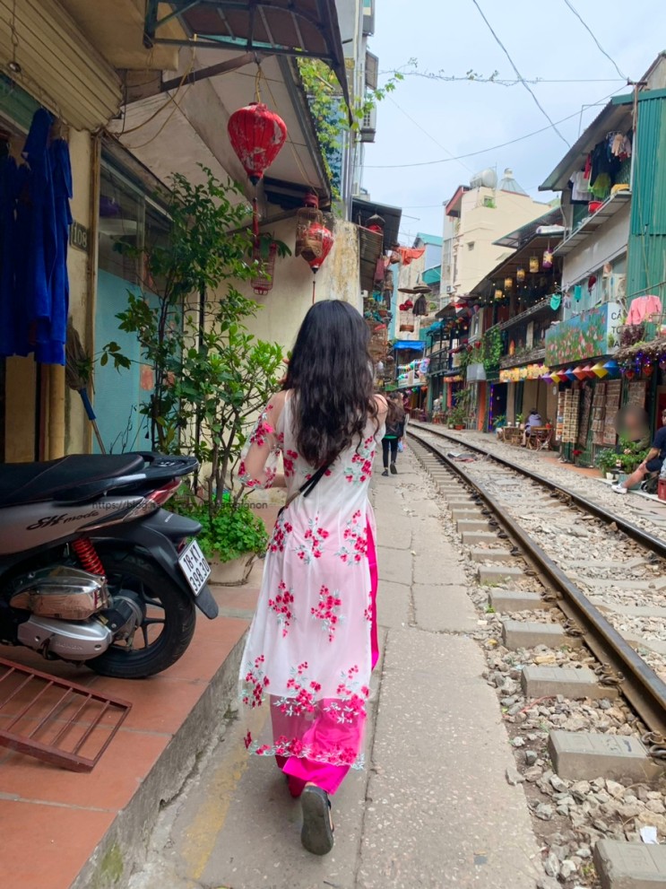 베트남 하노이 자유여행 기찻길 마을 (feat. 들어가는 방법, 기차 시간)