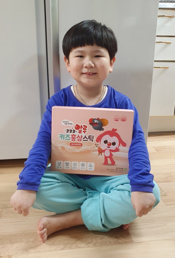  어린이홍삼 코코코알루 키즈홍삼스틱 환절기 면역력 챙겨야할 때