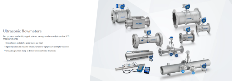  KROHNE Ultrasonic flowmeters