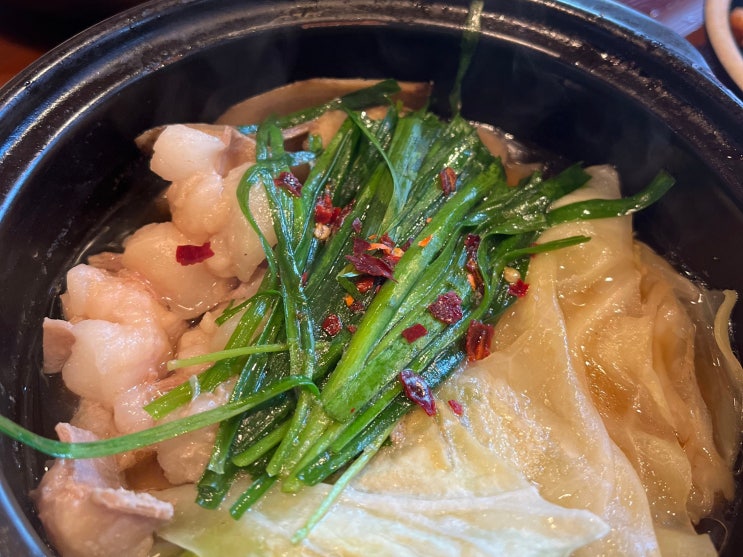  [여의도 맛집] 따듯한 국물과 깔끔한 정식을 찾는다면 야마야 모츠나베 정식 추천