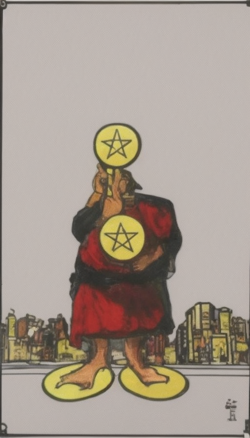타로 카드 마이너 펜타클 4(Four of Pentacles) 정방향 해석, 키워드, 시, 그림 #00311 타로 카드 마이너 펜타클 4(Four of Pentacles) 정방향 해석, 키워드, 시, 그림 #00311