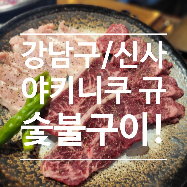  [강남구/신사] 야키니쿠 규