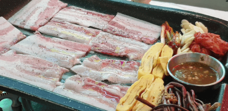  야당역 고기집 임창정파절이세겹살 파주야당점, 냉삼의 매력에 빠져들다.