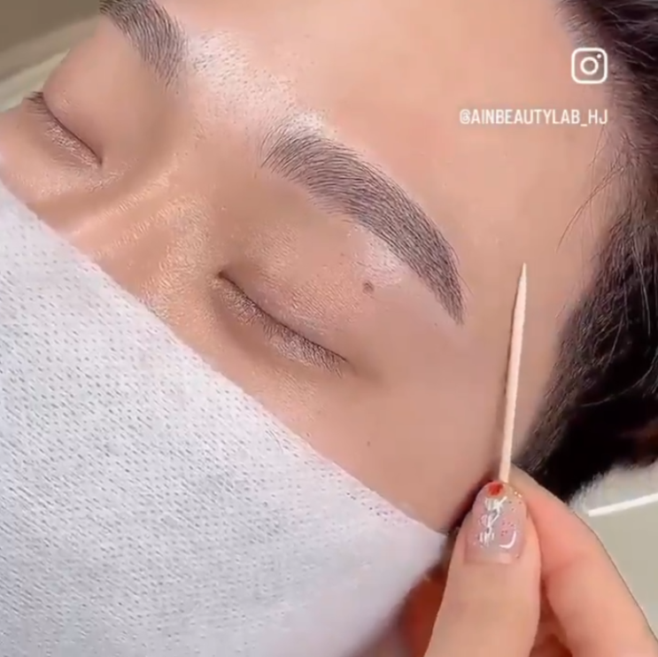  건대눈썹문신 남자눈썹문신 진짜 자연스럽다 아인뷰티랩건대점