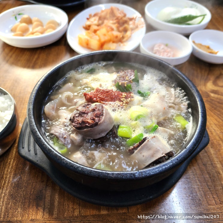 광주 맛집 영명국밥 모듬국밥 송정역시장 주차장