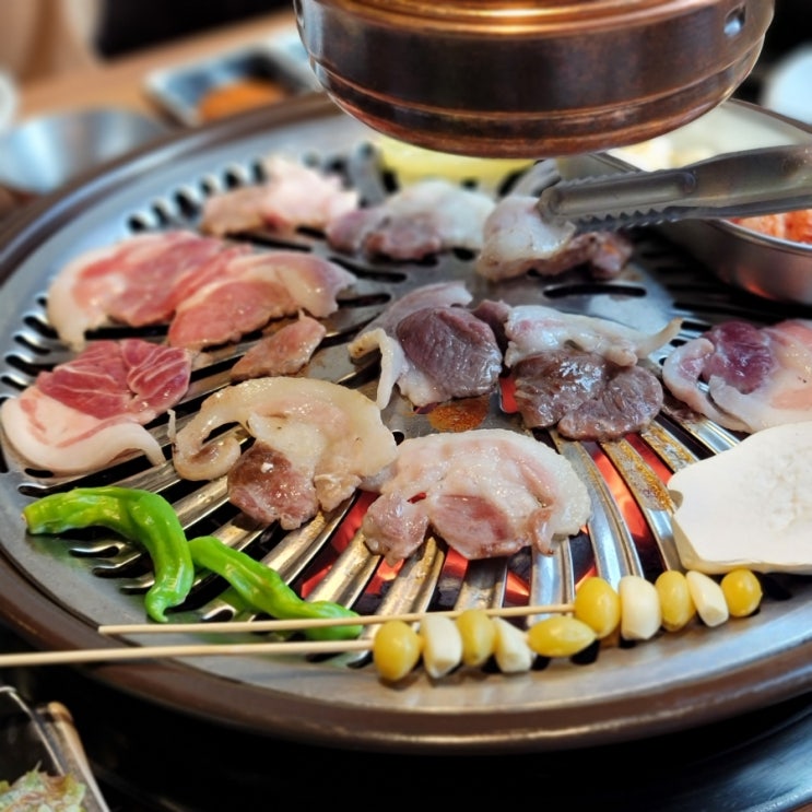  아이들데려가기 좋은 구서동맛집 도야꽃집 구서점 구서역맛집