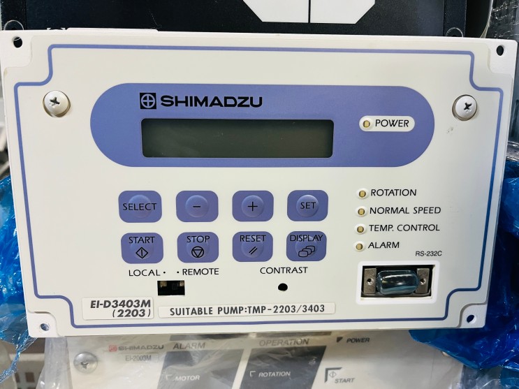 [진공산업] SHIMADZU EI-D3403M(2203)