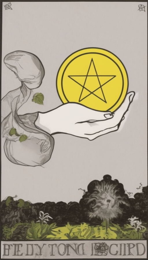 타로 카드 마이너 펜타클 에이스(Ace of Pentacles) 정방향 해석, 키워드, 시, 그림 #00308 타로 카드 마이너 펜타클 에이스(Ace of Pentacles) 정방향 해석, 키워드, 시, 그림 #00308