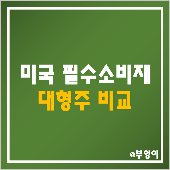 미국 경기방어주 비교 : 월마트, 프록터 앤드 갬블, 코카콜라, 펩시, 코스트코, 필립모리스 주식 등 필수소비재 관련주 주가 PER PBR 배당금 배당성향 매출액 수익률 목표가 등 미국 경기방어주 비교 : 월마트, 프록터 앤드 갬블, 코카콜라, 펩시, 코스트코, 필립모리스 주식 등 필수소비재 관련주 주가 PER PBR 배당금 배당성향 매출액 수익률 목표가 등