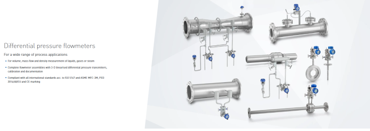  KROHNE Differential pressure flowmeters