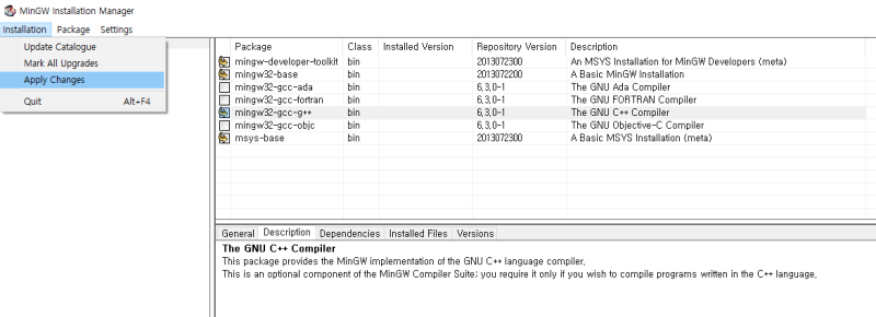 [C++] MinGW 설치하기 (g++ 컴파일러 Windows 에서 사용하기) gcc compiler 윈도우 리눅스 linux ...