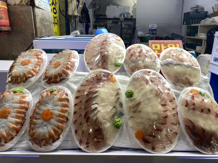  [제주도] 서귀포 올레시장에 있는 가성비 좋은 활어회 포장 전문점 통큰수산