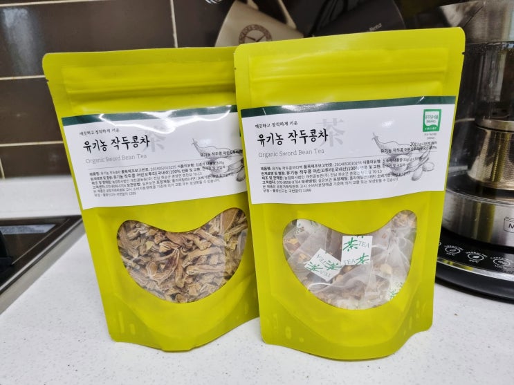  방긋이네 유기농 작두콩차 풍미좋은 구수함 비염에 좋다는~