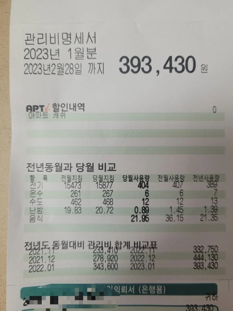  34평 아파트 관리비 폭탄 그 이후...(ft. 르젠가열식가습기, 보국전기요 콜라보의 효과)
