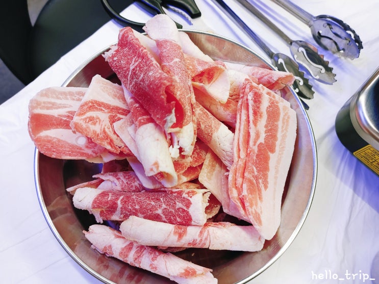  가성비 좋은 오리역 맛집 팔도냉삼