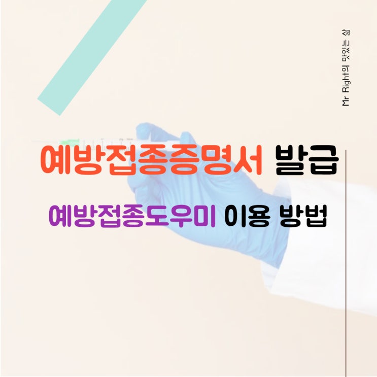  예방접종증명서 발급, 예방접종도우미 이용 방법