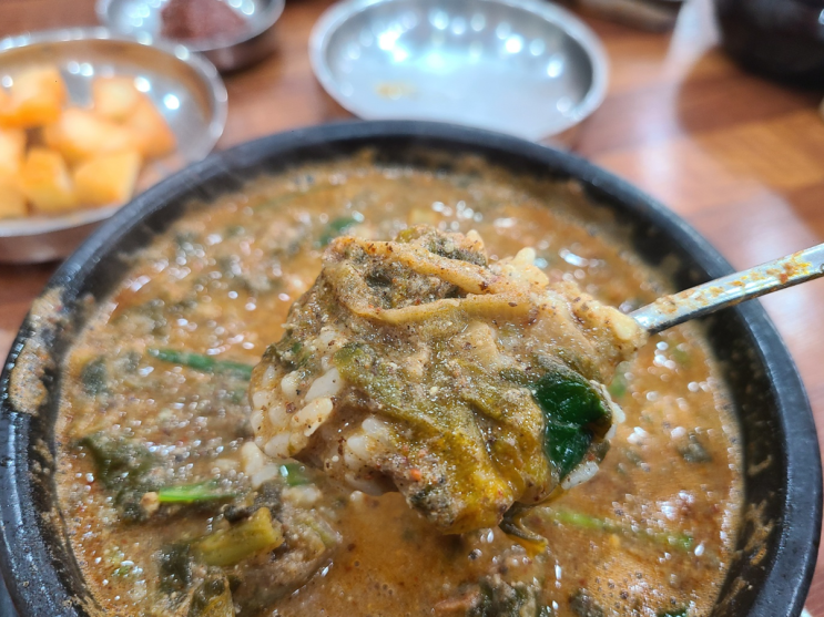  [맛집] 남가네설악추어탕 빛가람점, 추어탕 - 걸쭉한 국물에 맛있는 시래기, 겉절이, 청양고추, 엔돌핀, 솥밥 누룽지, 나주 빛가람동 LH1단지 인근