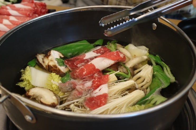  2동탄 송동 가성비 호수공원맛집 | 명동칼국수 샤브샤브