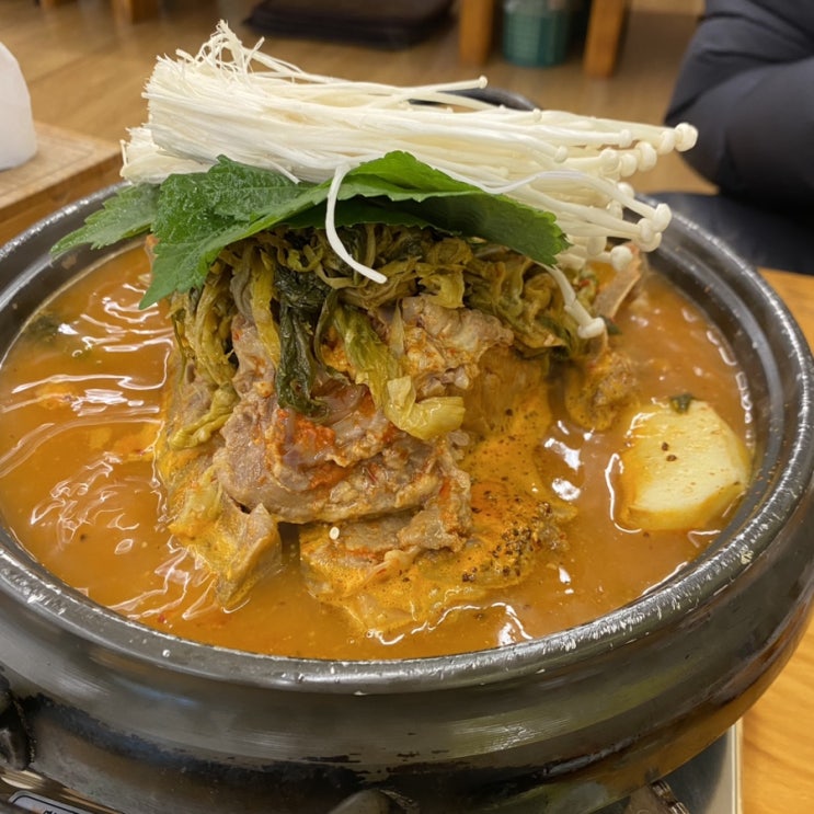 청진동해장국 본점 안양예술공원 감자탕 뼈해장국 국밥 맛집