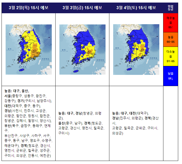 전국 곳곳 건조주의보, 본격적인 봄 맞아 산불 증가 예상