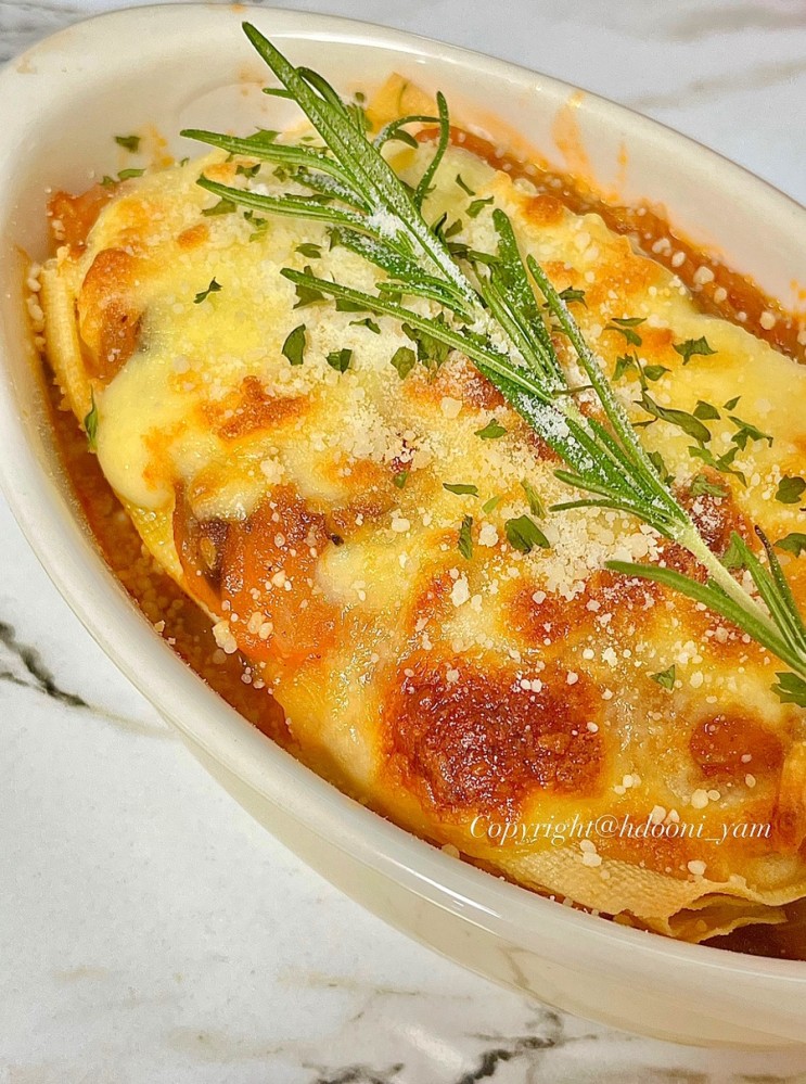 포두부 라자냐 만들기 | 토마토 페이스트, 비건 라구 소스 만들기, 다이어트 식단