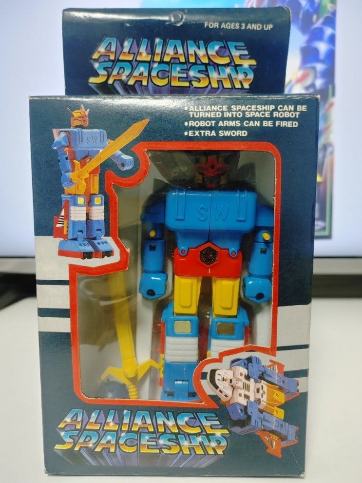  전자전대 덴지맨 - 1980년대 성우산업사 ALLIANCE SPACESHIP(DX 다이덴진, 혹성전자로보트)