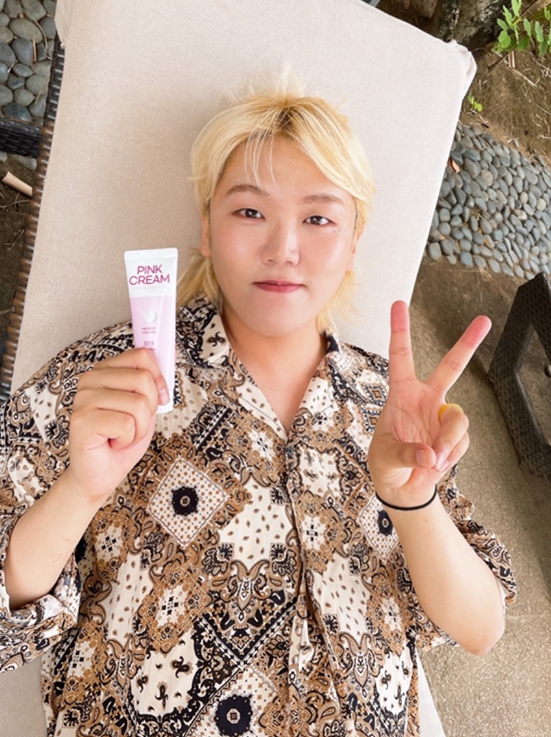  물광메이크업 제일리 핑크크림 한통 다 쓴 후기 / 물광피부 수분크림