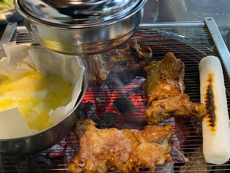 수원 남문 현지인 추천 닭갈비 맛집 치즈 퐁듀 숯불 닭구이
