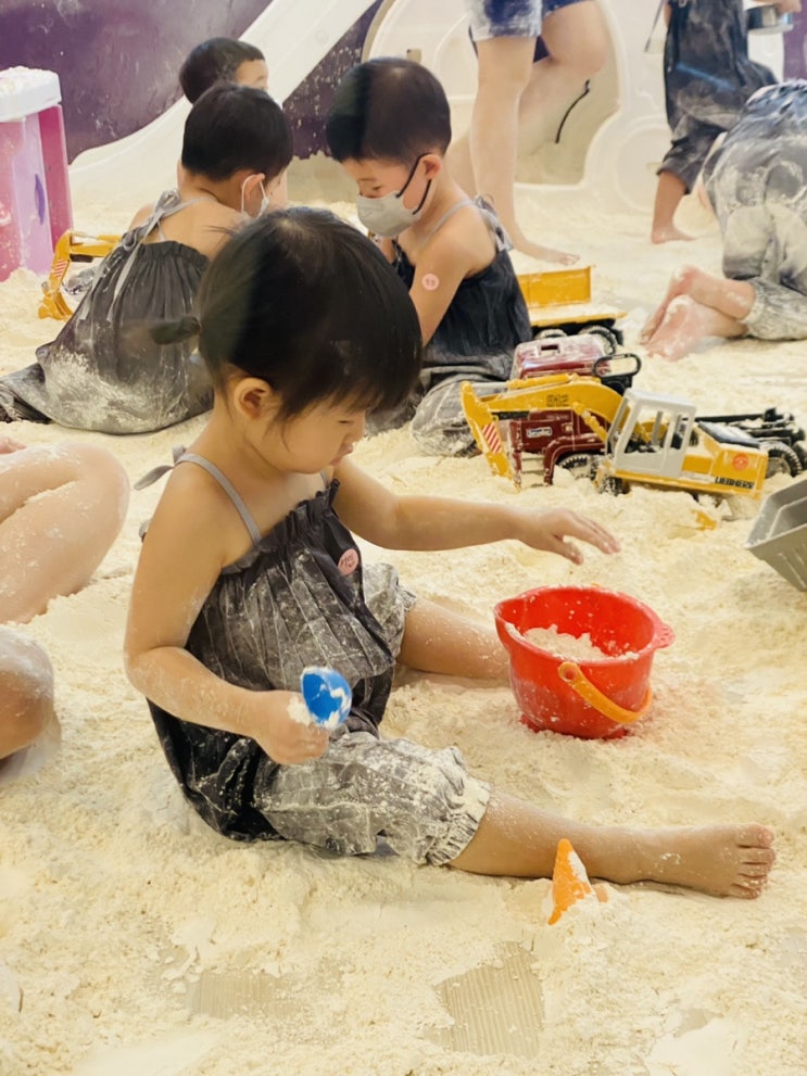  밀가루 키즈카페 더가루 왕십리점 30개월 아기와/ 엄마와 분리체험!