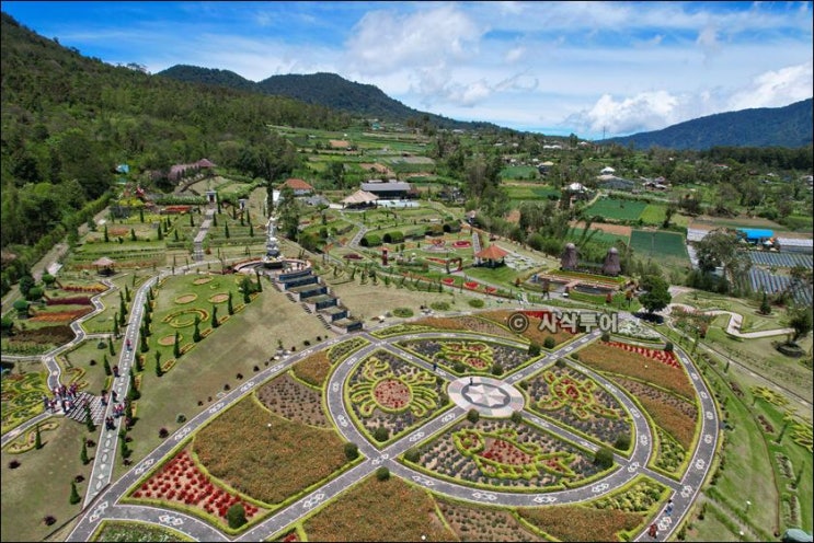  발리 최대 꽃 공원 - The Blooms Garden Budugul