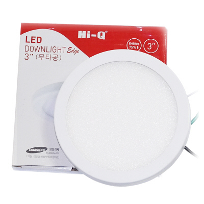 진성전자  3인치 LED 다운라이트 엣지 원형직부  6W 자석식타입 JINSUNG
