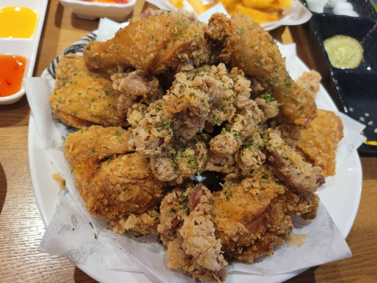  진주 상대동 남다른썬치킨 가성비 치킨 배달 맛집