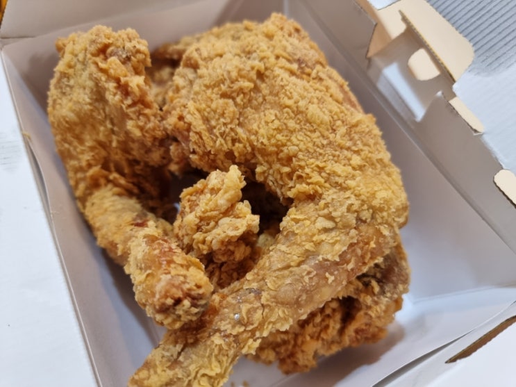 김포 구래동맛집 치킨마루에서 신메뉴 켄터키토마호크치킨 먹어본 후기