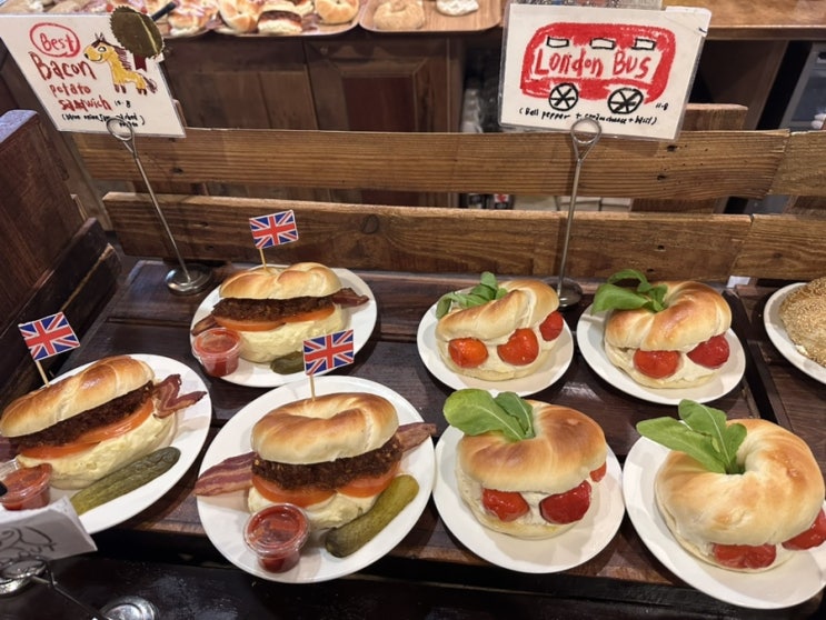  런던베이글 도산점 다녀온 솔직후기 (예약 웨이팅 주차 맛 정보)