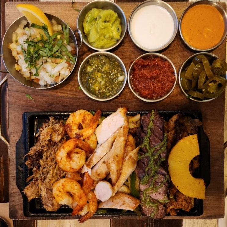  합정 맛집 _ 멕시칸 음식 띠오데 산타바바라 파히타플래터 후기 !!