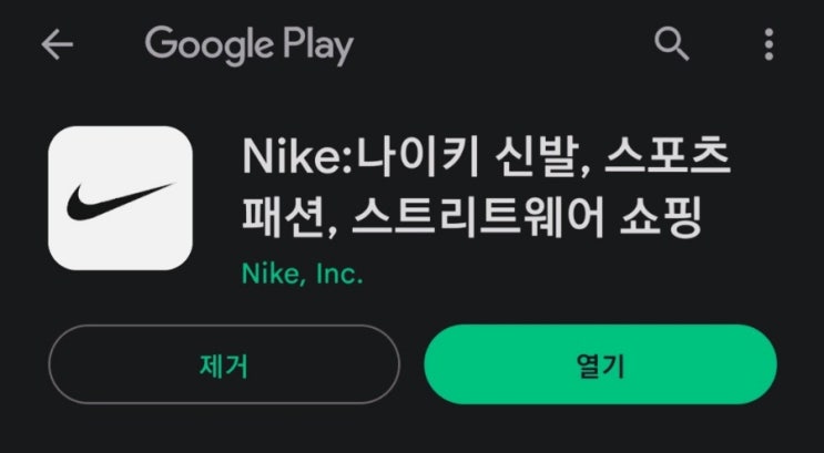  나이키 앱 출시