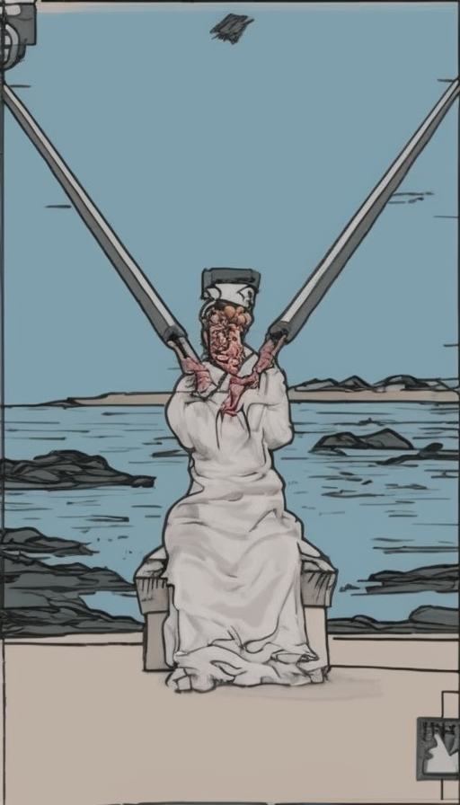 타로 카드 마이너 소드 2(Two of Swords) 정방향 해석, 키워드, 시, 그림 #00323 타로 카드 마이너 소드 2(Two of Swords) 정방향 해석, 키워드, 시, 그림 #00323