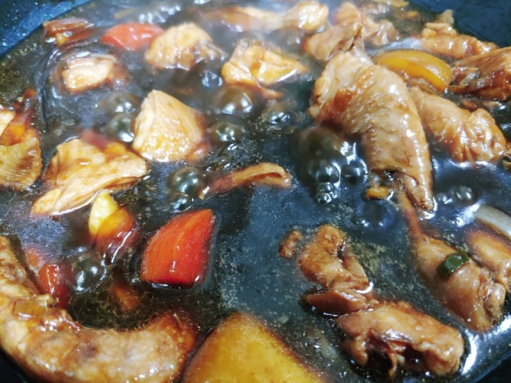  담꾹 안동찜닭 밀키트로 간편하게 조리한 후기