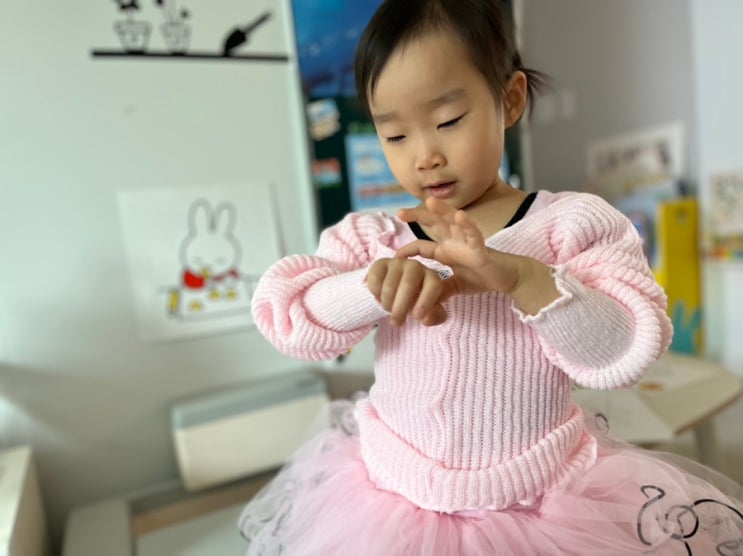  [문화센터] 5살 첫 나홀로 문센 문화센터 트윈클 영어발레 첫 수업