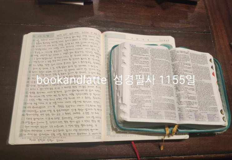  《필사1155일》 에스겔 40:3~40:19