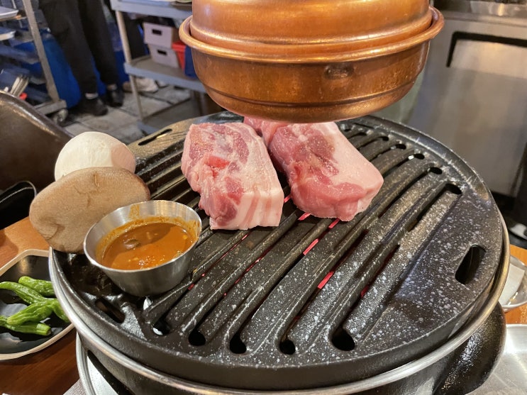  노은동 삼겹살 대전 진미오겹살 겐로쿠우동 타코야끼 등 냠냠!