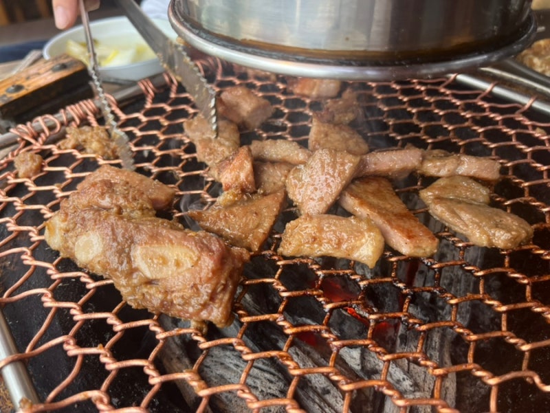 강동구청역 풍납동 돼지갈비 맛집 양촌리화로구이 (주차가능, 24시)