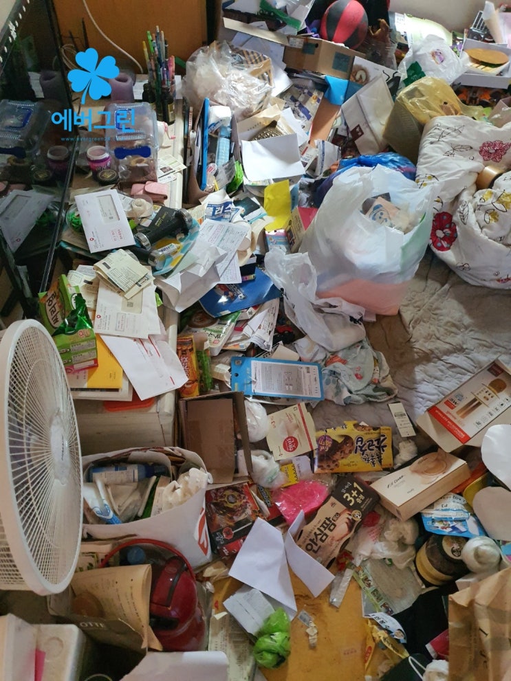  경기도 구리 미사 인창동 쓰레기집 특수청소 가격 카드 결제 가능
