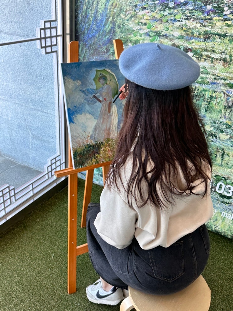  경주 성동시장 맞은편 경주역 폐역 경주문화관1918 : 모네 전시