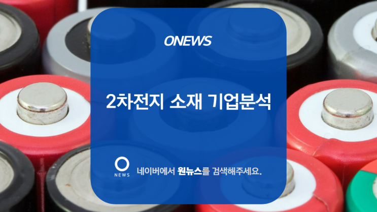  2차전지 소재 기업분석