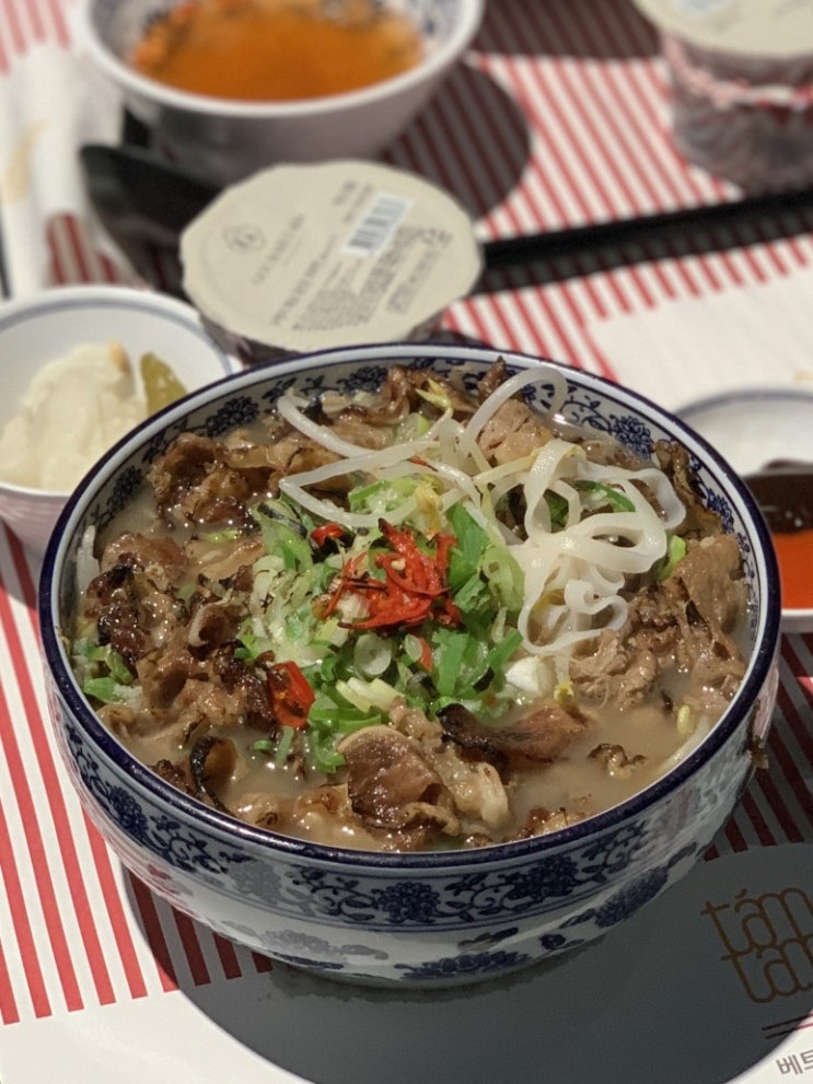 [수원시 영통구] 땀땀  광교 갤러리아백화점 (매운소곱창쌀국수  맛집) 내돈내산 후기 