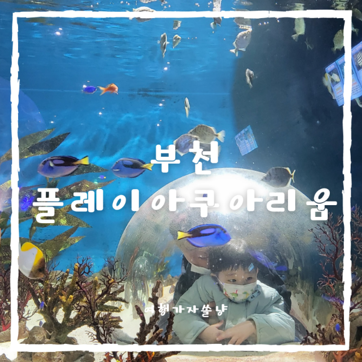  웅진플레이도시 겨울 부천데이트코스 플레이아쿠아리움부천 티켓할인 주차