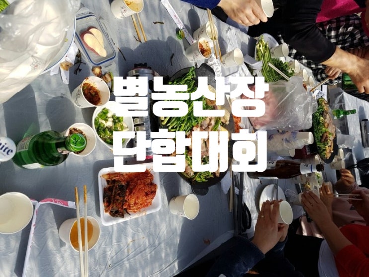  별농산장 주말팀 밤낚시 나름 단합 Workshop